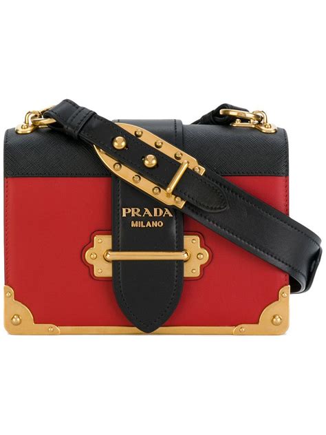 prada cahier leather crossbody bag